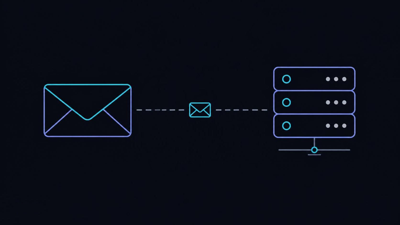 VPSbit mail still: envelope relaying into server racks